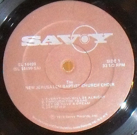 James Cleveland* and The New Jerusalem Baptist Church Choir : Everything Will Be Alright (LP, Mono)
