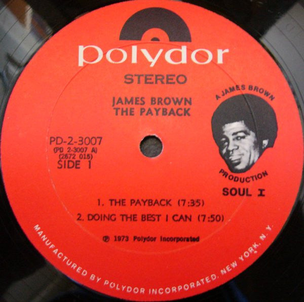 James Brown : The Payback (2xLP, Album, All)