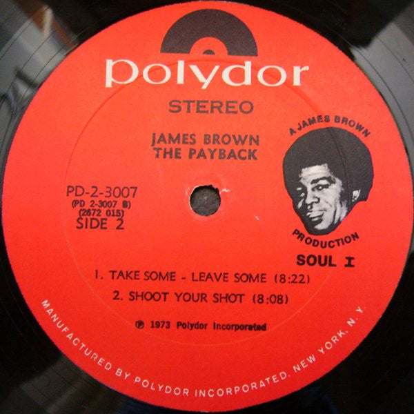 James Brown : The Payback (2xLP, Album, All)
