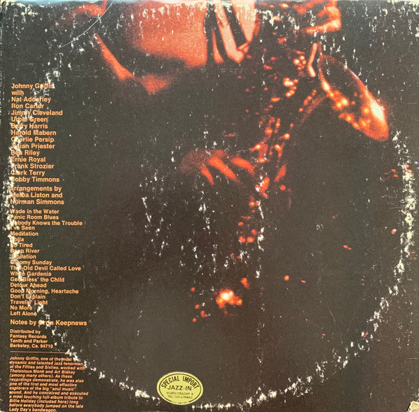 Johnny Griffin : Big Soul (2xLP, Comp, Pit)