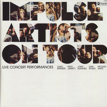 Various : Impulse Artists On Tour (LP, Comp, Quad)