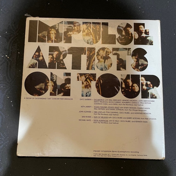 Various : Impulse Artists On Tour (LP, Comp, Quad)