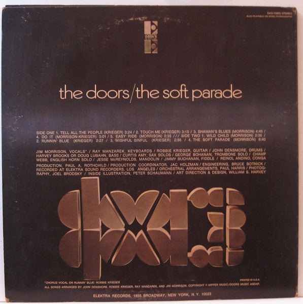 The Doors : The Soft Parade (LP, Album, RP, Ter)