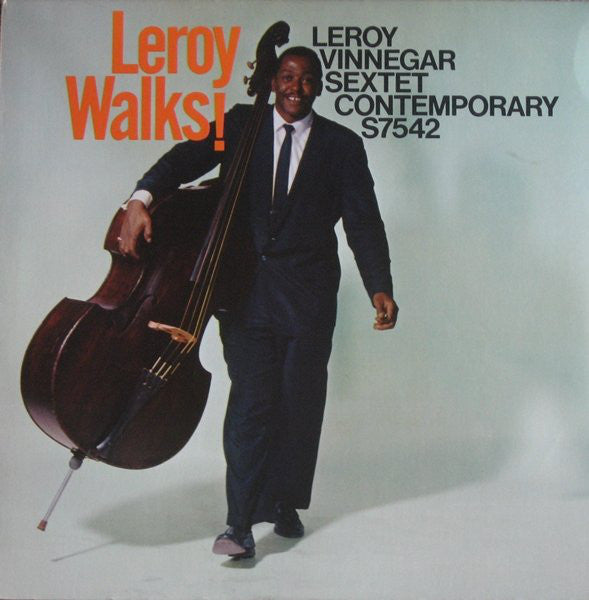 Leroy Vinnegar Sextet : Leroy Walks! (LP, Album, RE)
