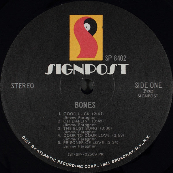 Bones (25) : Bones (LP, Album, PR)