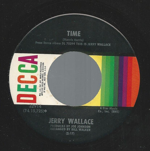 Jerry Wallace : To Get To You (7", Single, Pin)