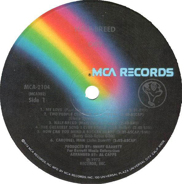 Cher : Half-Breed (LP, Album, Pin)
