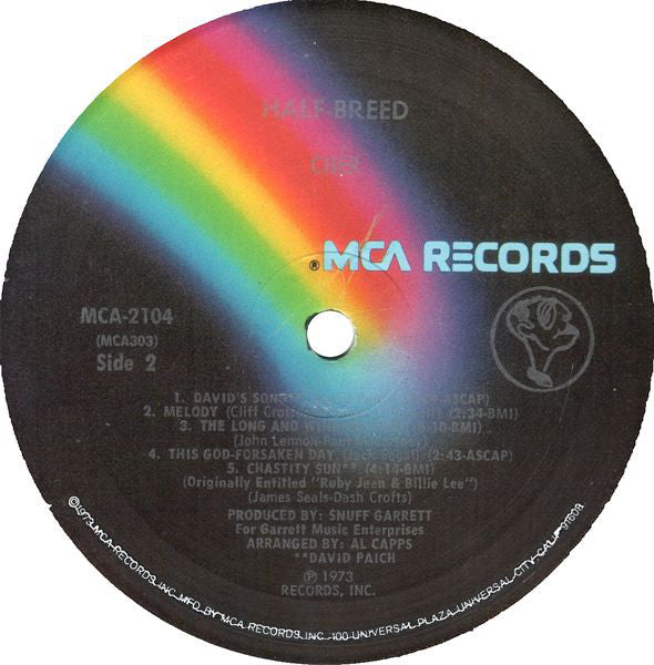 Cher : Half-Breed (LP, Album, Pin)