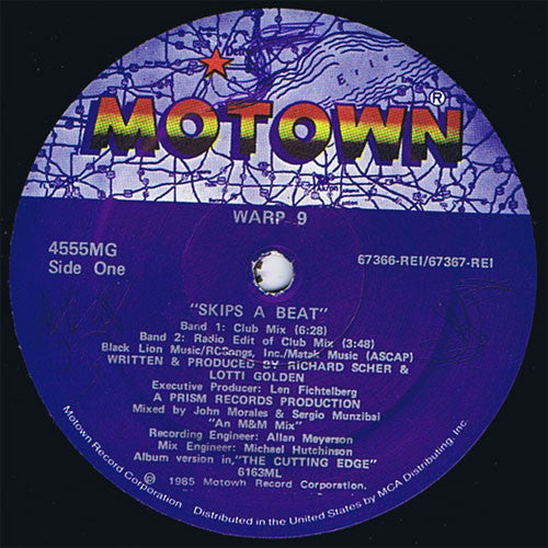 Warp 9 : Skips A Beat (12")