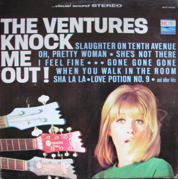 The Ventures : Knock Me Out! (LP, Album)