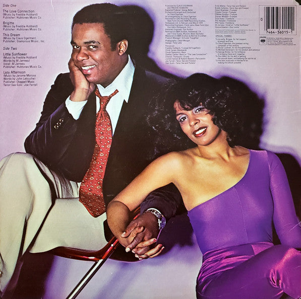 Freddie Hubbard : The Love Connection (LP, Album, Pit)