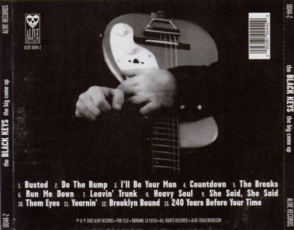The Black Keys : The Big Come Up (CD, Album, RP)