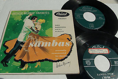 Enric Madriguera And His Orchestra : Sambas (2x7", Album, EP)