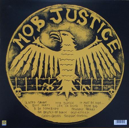 The Rival Mob : Mob Justice (LP, Album, RP, Red)