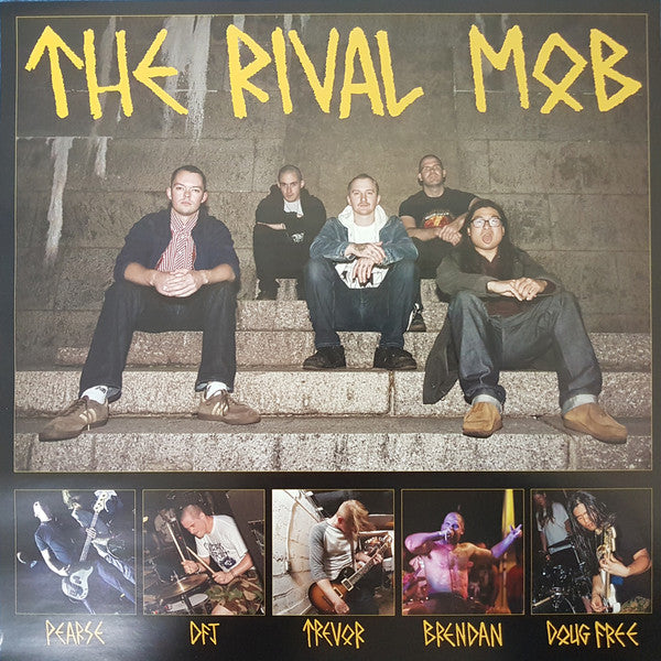 The Rival Mob : Mob Justice (LP, Album, RP, Red)