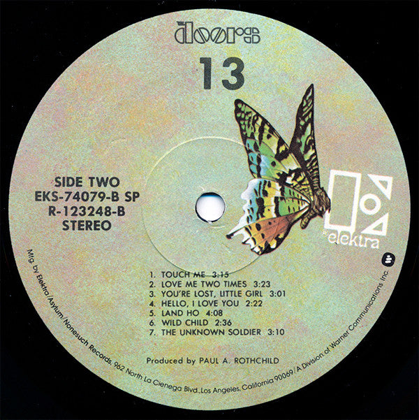 The Doors : 13 (LP, Comp, Club, RE, RM)