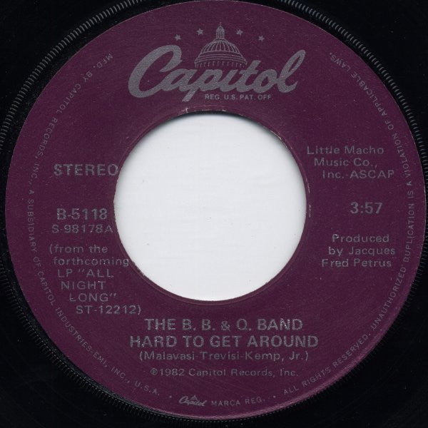 The B. B. & Q. Band* : Imagination (7")