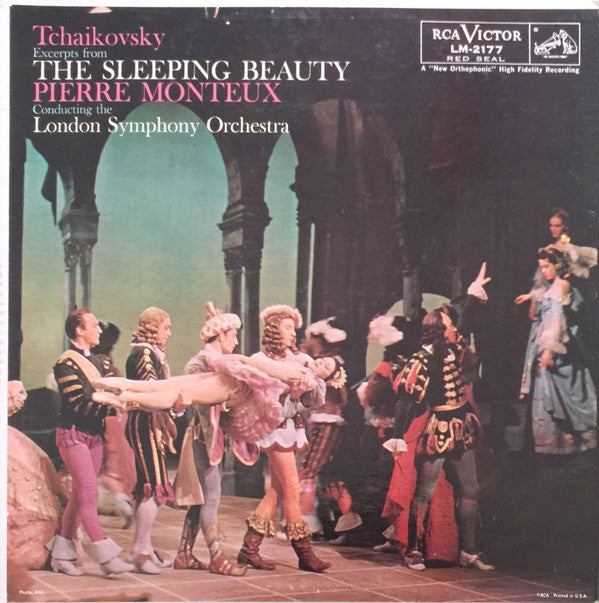 Tchaikovsky* - Pierre Monteux Conducting The London Symphony Orchestra : Excerpts From The Sleeping Beauty (LP, Album, Mono)