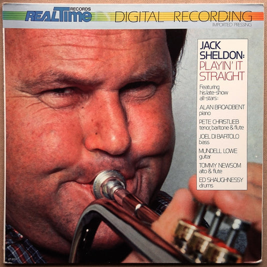 Jack Sheldon : Playin' It Straight (LP, Album, Ltd, Gat)