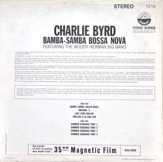 Charlie Byrd Featuring The Woody Herman Big Band : Bamba-Samba Bossa Nova (LP)