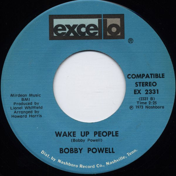Bobby Powell : Nothing Takes The Place Of You (7", Single)