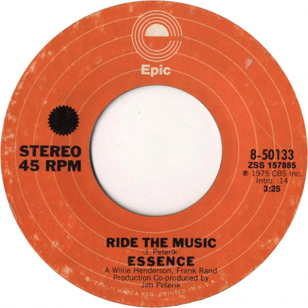 Essence (30) : Sweet Fools (7", Single)