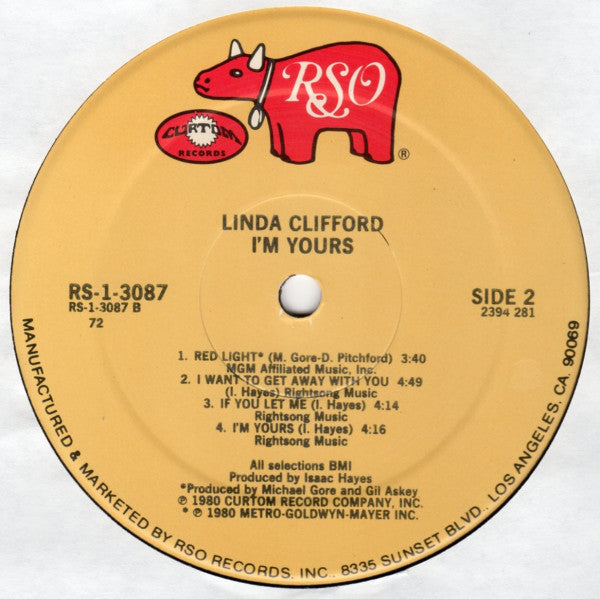 Linda Clifford : I'm Yours (LP, Album, 72 )