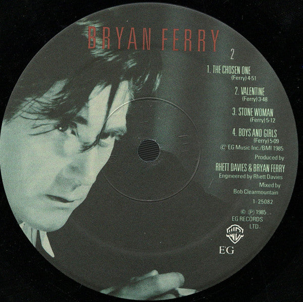 Bryan Ferry : Boys And Girls (LP, Album, Spe)
