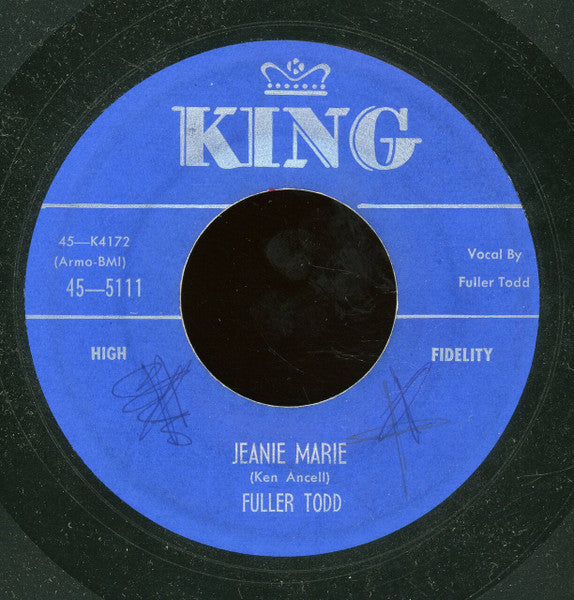 Fuller Todd : Top Ten Rock (7", Single)