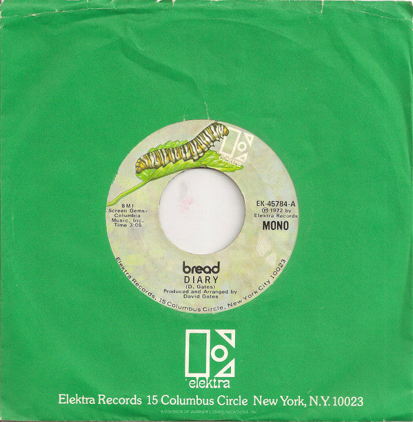 Bread : Diary (7", Mono, SRC)