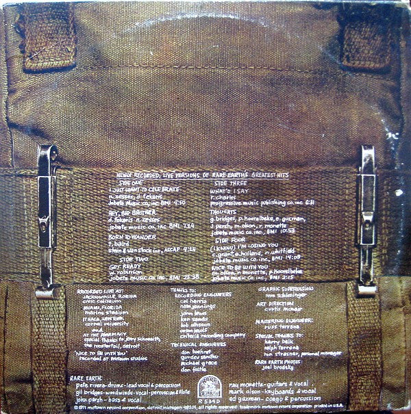 Rare Earth : Rare Earth In Concert (2xLP, Album)
