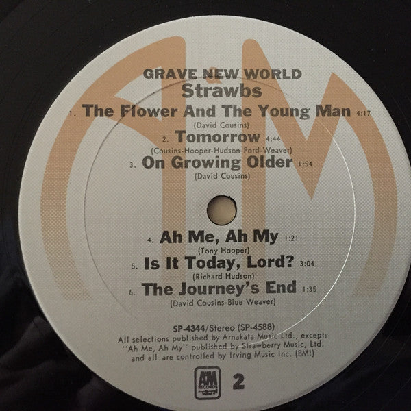 Strawbs : Grave New World (LP, Album, RE, Gat)