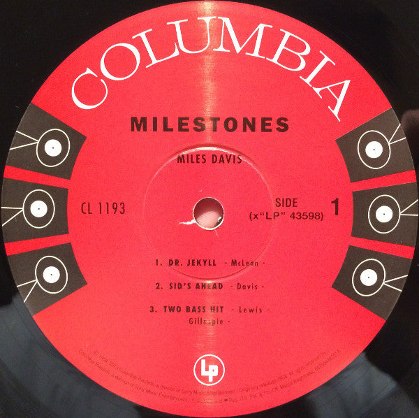 Miles Davis : Milestones (LP, Album, RSD, Mono, Ltd, Num, RE, 180)