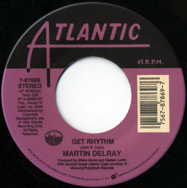 Martin Delray : Get Rhythm (7", Single, Spe)