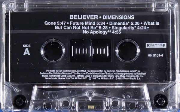 Believer (2) : Dimensions (Cass, Album)