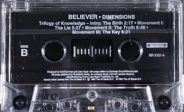 Believer (2) : Dimensions (Cass, Album)