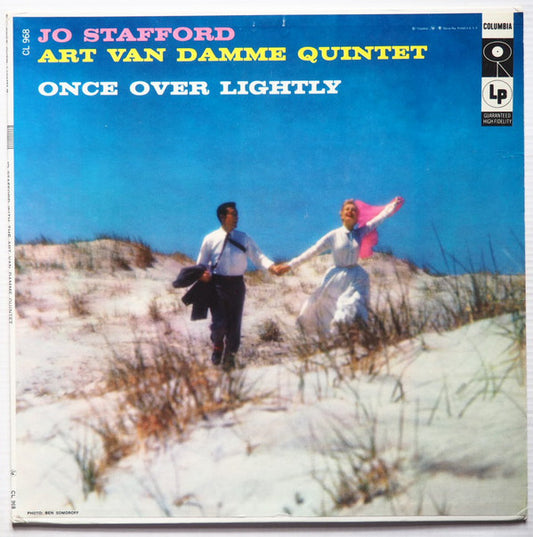 Jo Stafford With The Art Van Damme Quintet : Once Over Lightly (LP, Mono, Bri)