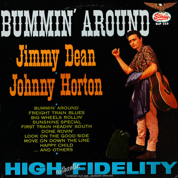 Jimmy Dean / Johnny Horton : Bummin' Around (LP, Comp, Mono)