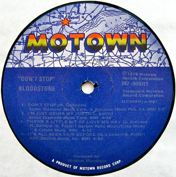 Bloodstone : Don't Stop! (LP, Album)