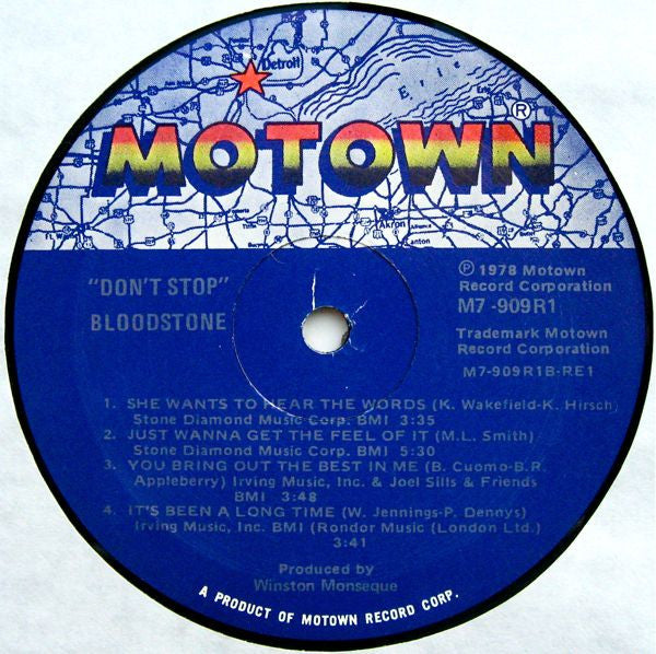 Bloodstone : Don't Stop! (LP, Album)