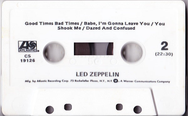 Led Zeppelin : Led Zeppelin (Cass, Album, RE)