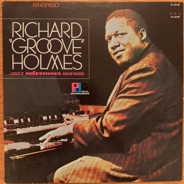 Richard "Groove" Holmes : Jazz Milestone Series (LP, Comp)