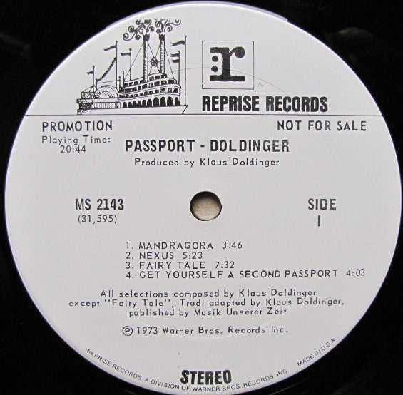 Passport (2) : Doldinger (LP, Comp, Promo)