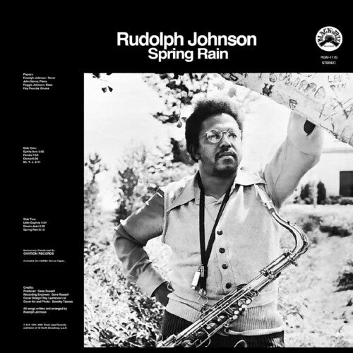 Spring Rain - Remastered - Blue/Black Swirl Cover Art