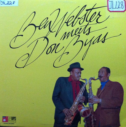 Ben Webster Meets Don Byas : Ben Webster Meets Don Byas (LP, Album)