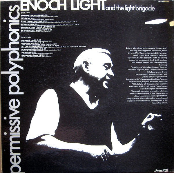 Enoch Light And The Light Brigade : Permissive Polyphonics (LP, Album)