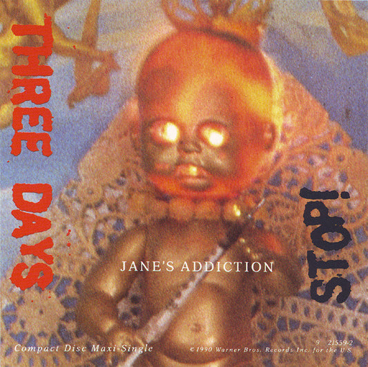 Jane's Addiction : Three Days / Stop! (CD, Maxi)