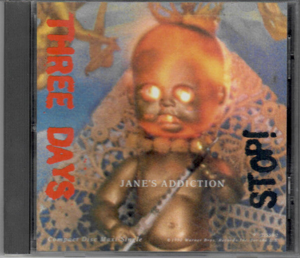Jane's Addiction : Three Days / Stop! (CD, Maxi)