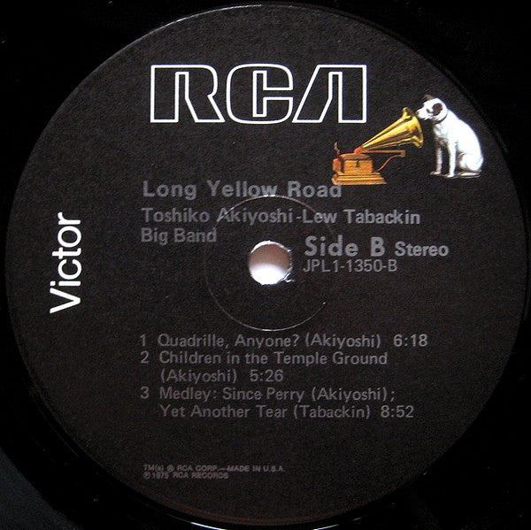Toshiko Akiyoshi-Lew Tabackin Big Band : Long Yellow Road (LP, Album, RP)