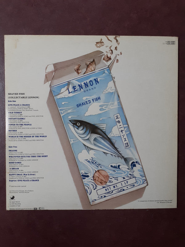 Lennon* & The Plastic Ono Band : Shaved Fish (LP, Comp, RE)